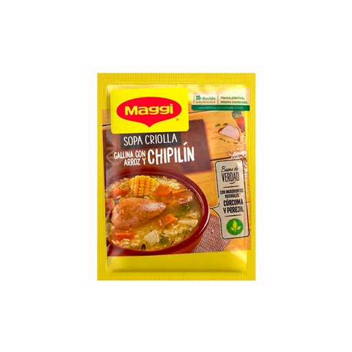[20247] Sopa Criolla Gallina Con Arroz Y Chipilin 55g