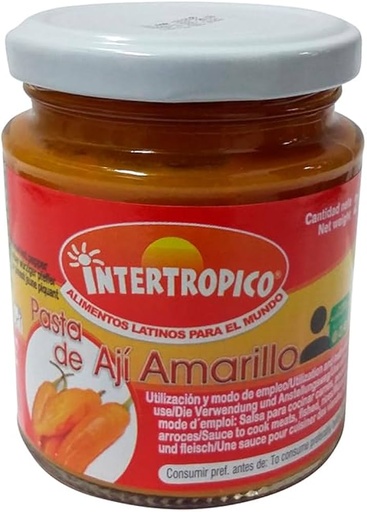 [20042] Pasta De aji Amarillo 212g Intertropico