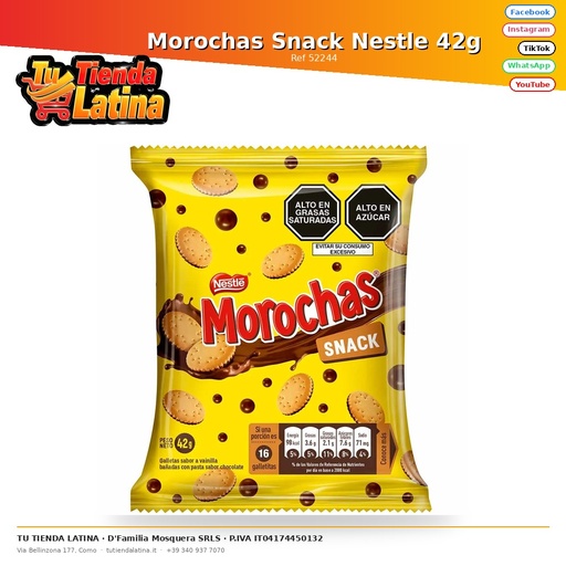[52244] Morochas Snack Nestle 42g