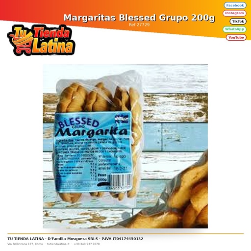 [27729] Margaritas Blessed Grupo 200g