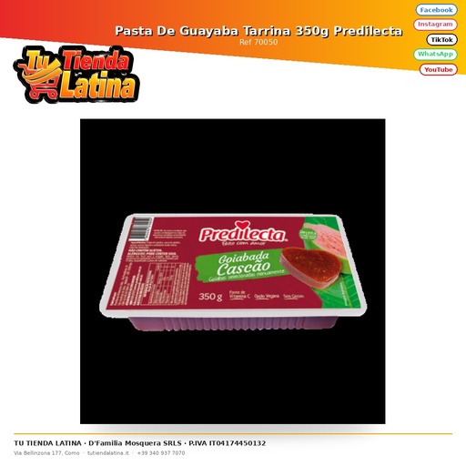 [70050] Pasta De Guayaba Tarrina 350g Predilecta