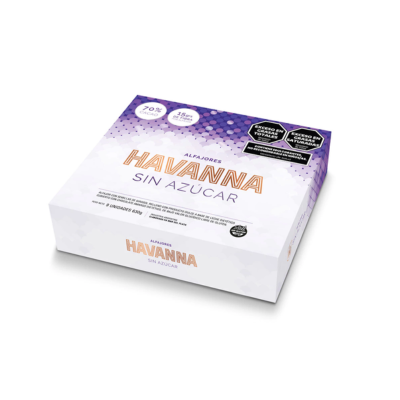 [02168] Alfajores Havanna Choco Sin Azucar 4und