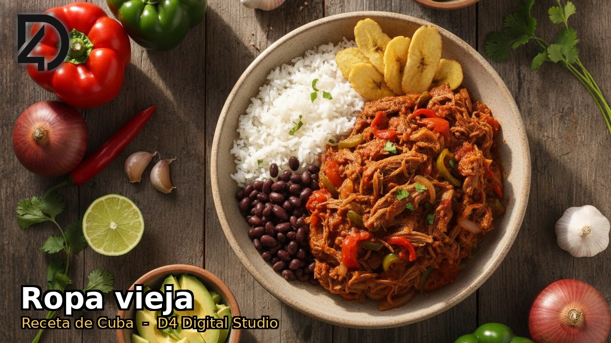 Ropa vieja - receta de Cuba