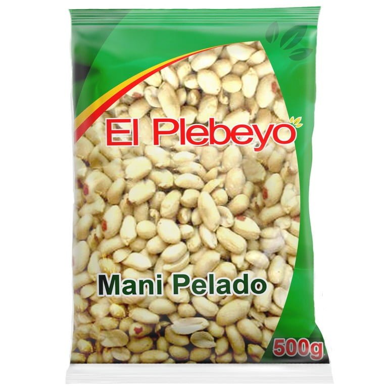 Mani Pelado Mondado El Plebeyo 500g