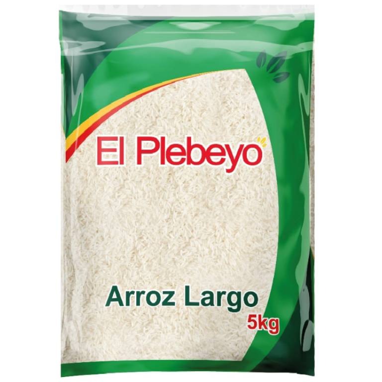 Arroz Largo El Plebeyo 5 Kg