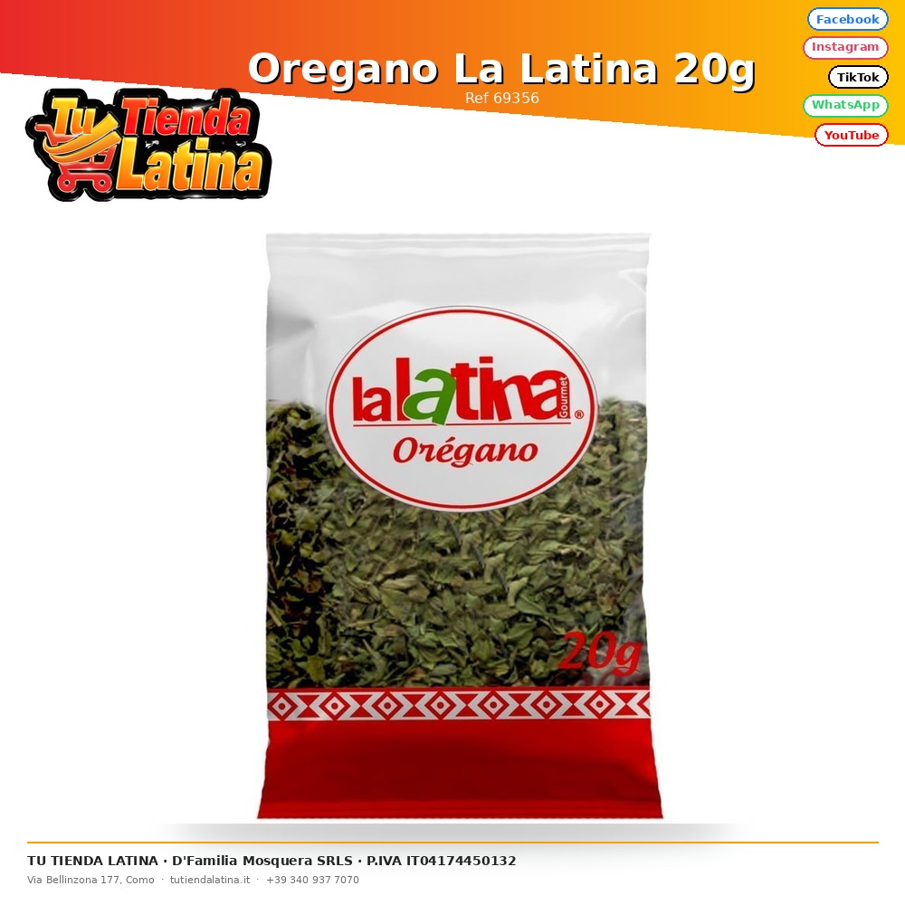 Oregano La Latina 20g