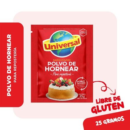 Polvo De Hornear Universal 25G