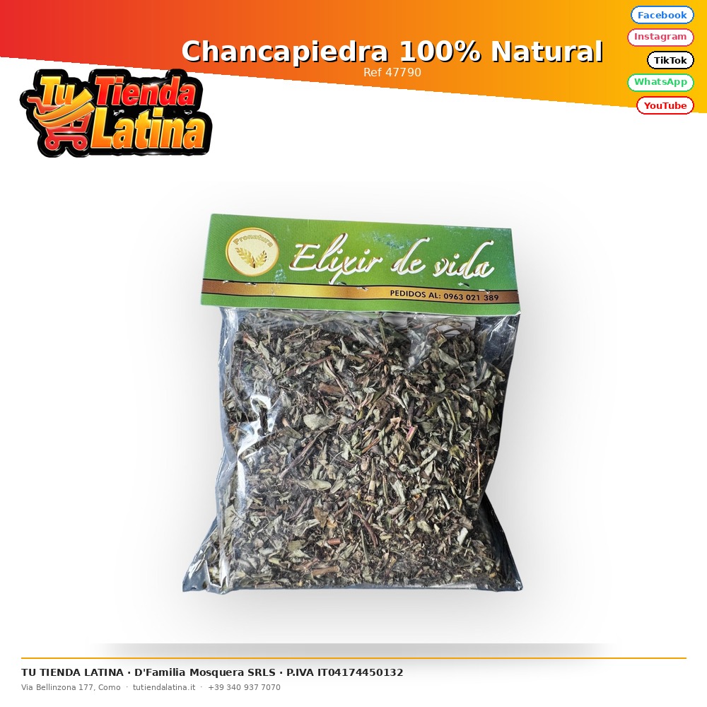 Chancapiedra 100% Natural