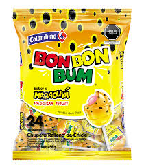 Chupete Bon Bon Bum Maracuya 24Und