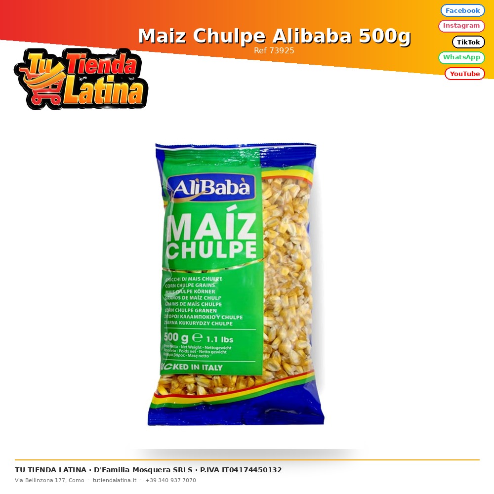 Alibaba Chulpe Corn 500g