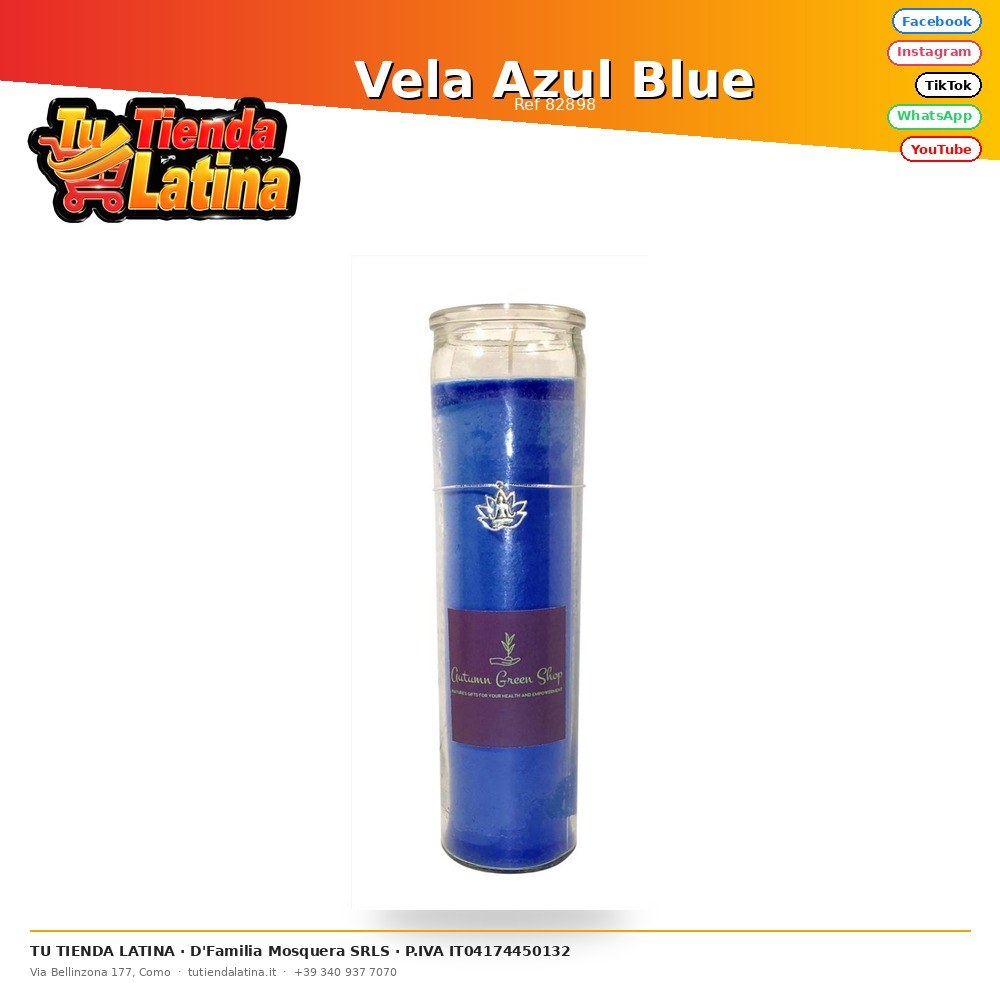 Vela Azul Blue