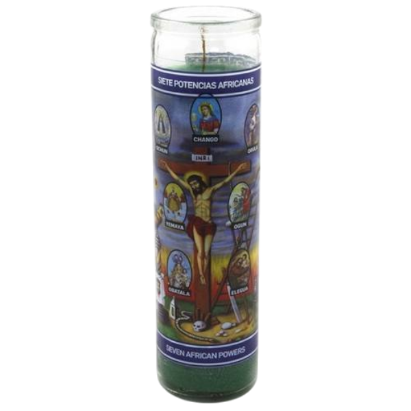 Vela Velones Siete Potencias Africanas 272g