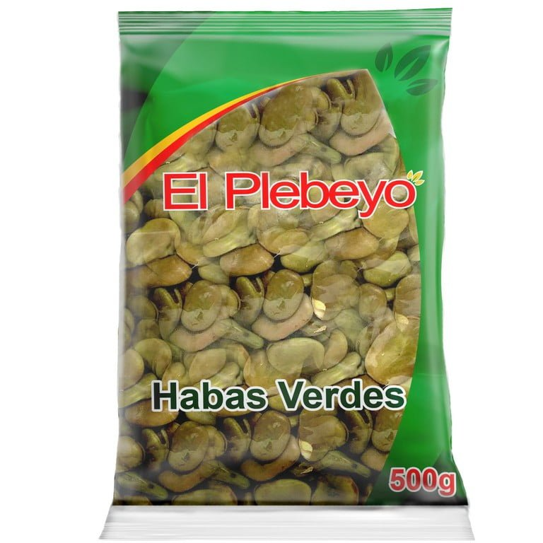 Habas Verde El Plebeyo 500g