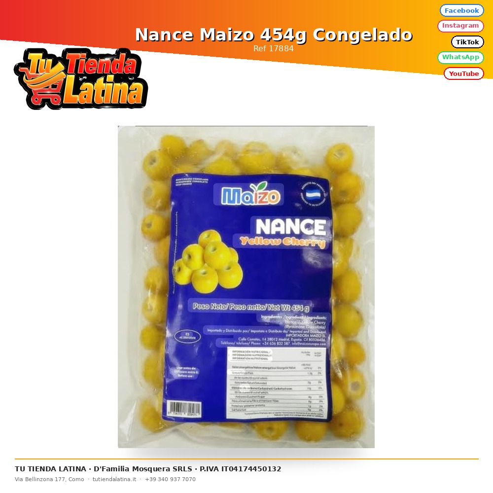 Mais Nance 454g Congelato