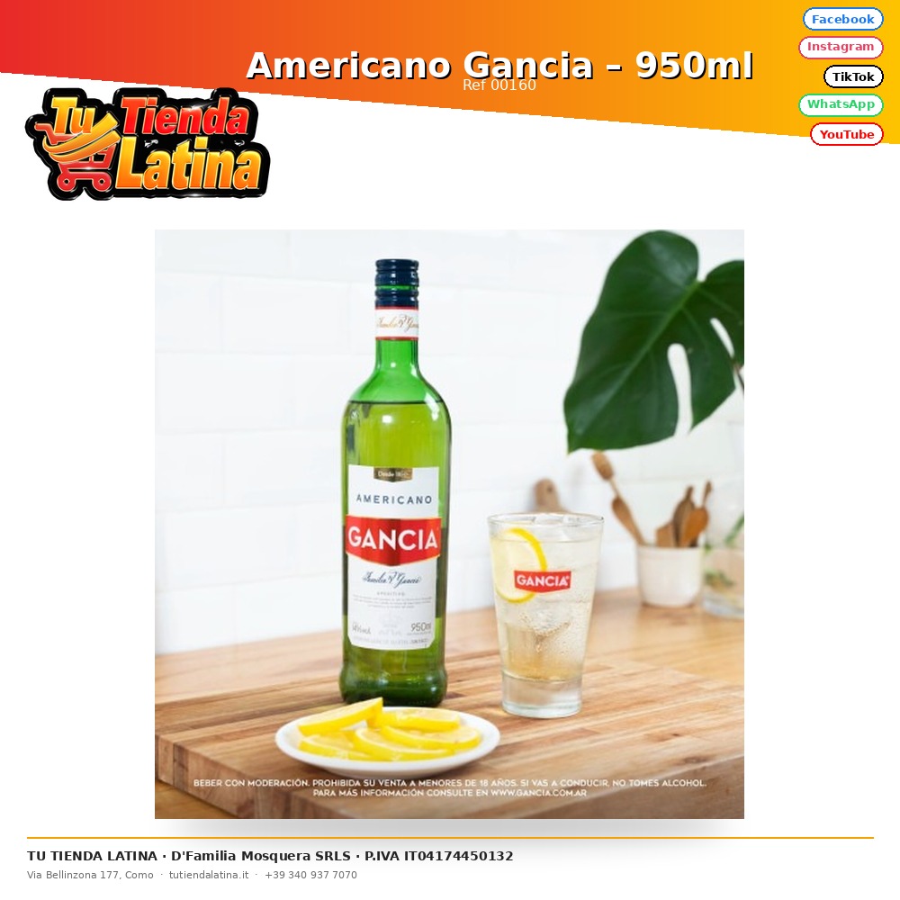 Gancia Americana – 950ml