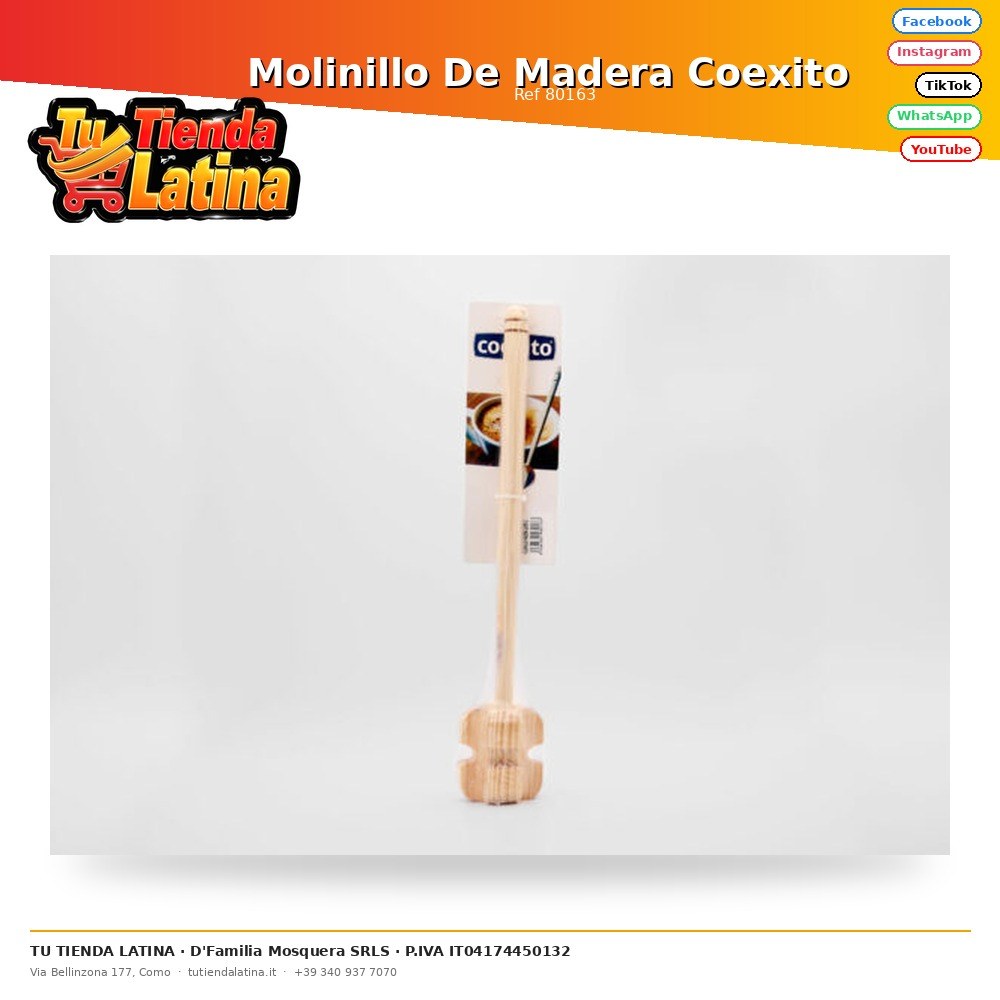 Molinillo De Madera Coexito