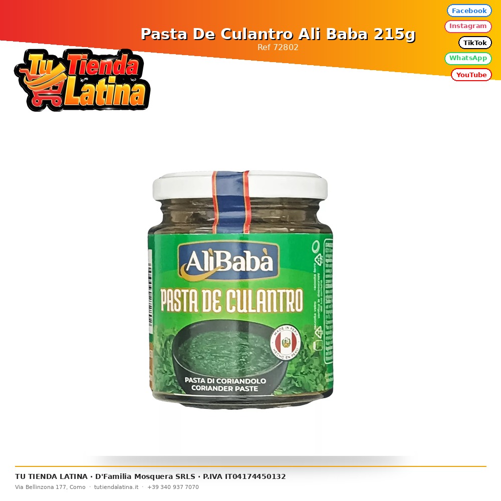 Ali Baba Coriander Paste 215g