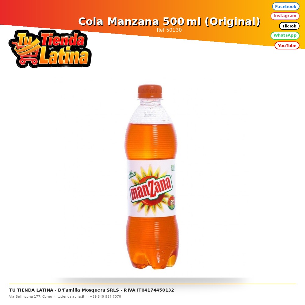 Mela Cola 500ml (Originale)