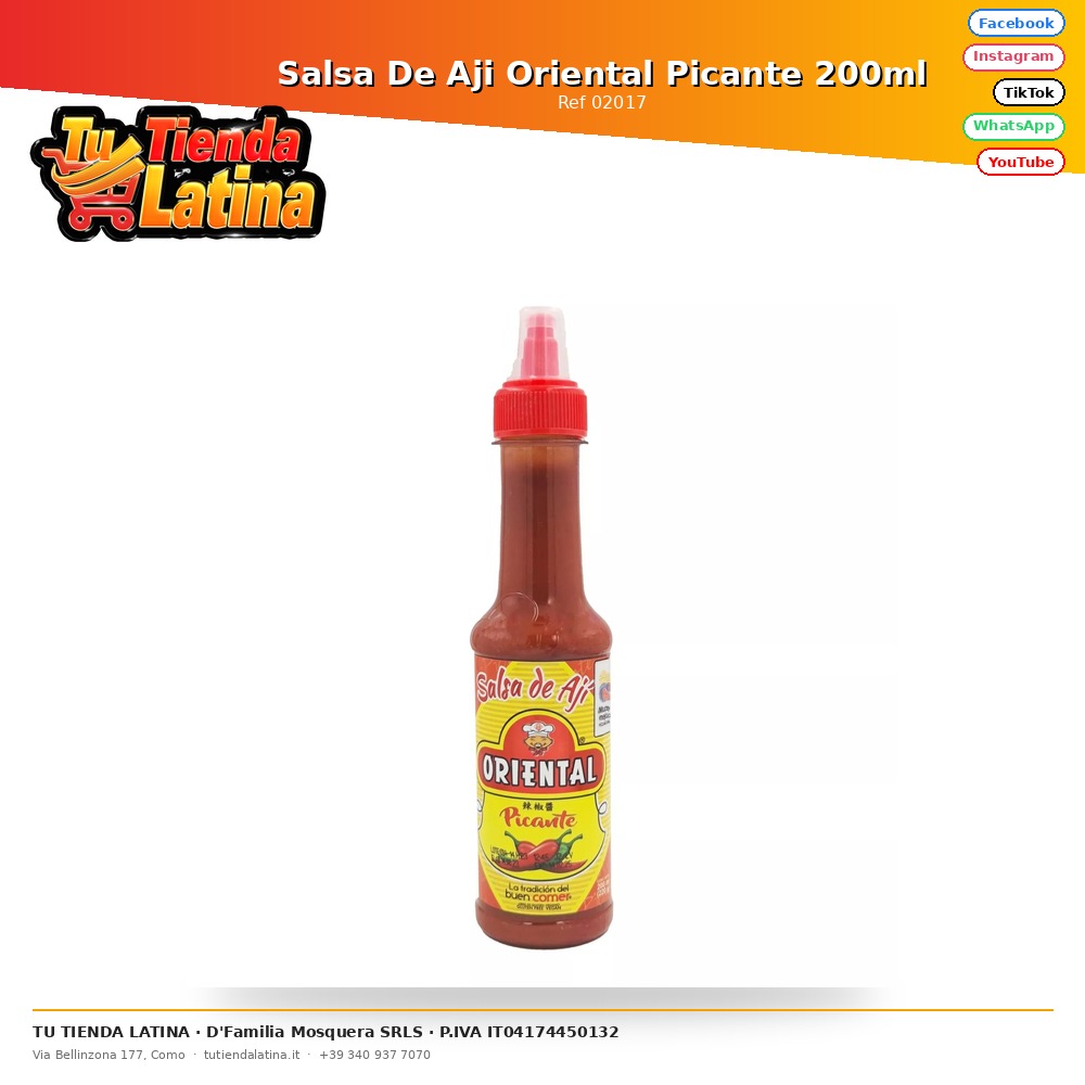 Spicy Oriental Chili Sauce 200ml