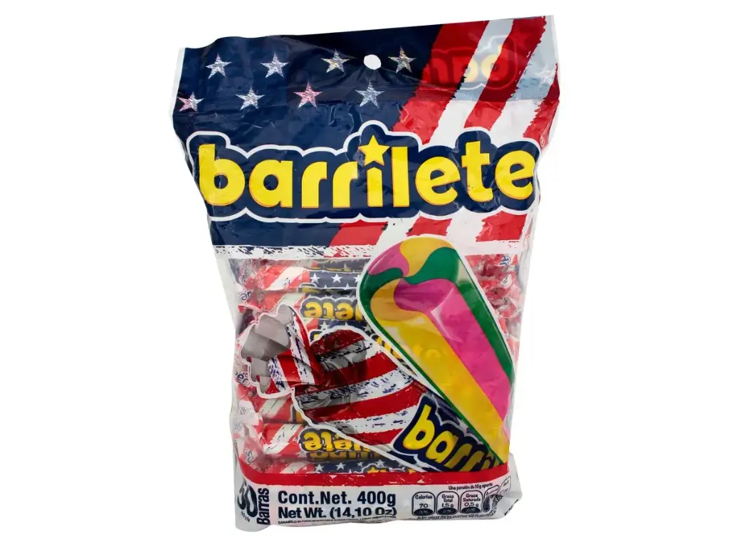 ​Caramelo Masticable Barrilete 50 Unidades – 400 g – Sabor Frutal