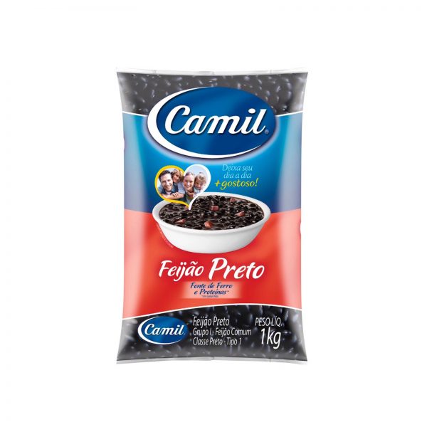 ​Frijol Negro Camil 1 kg – Granos Seleccionados – Sin Gluten