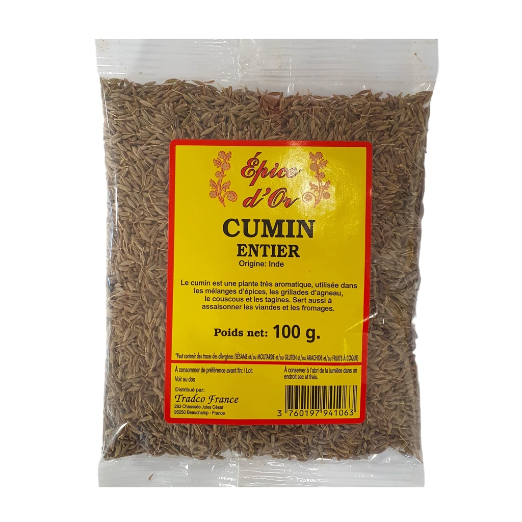 Comino Entero Natural Semi 90g