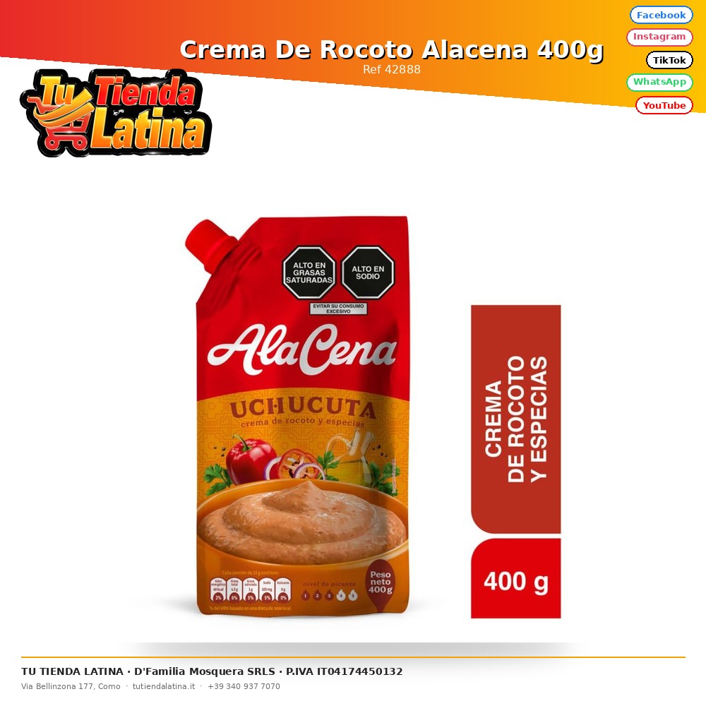 Armadietto Crema Rocoto 400g