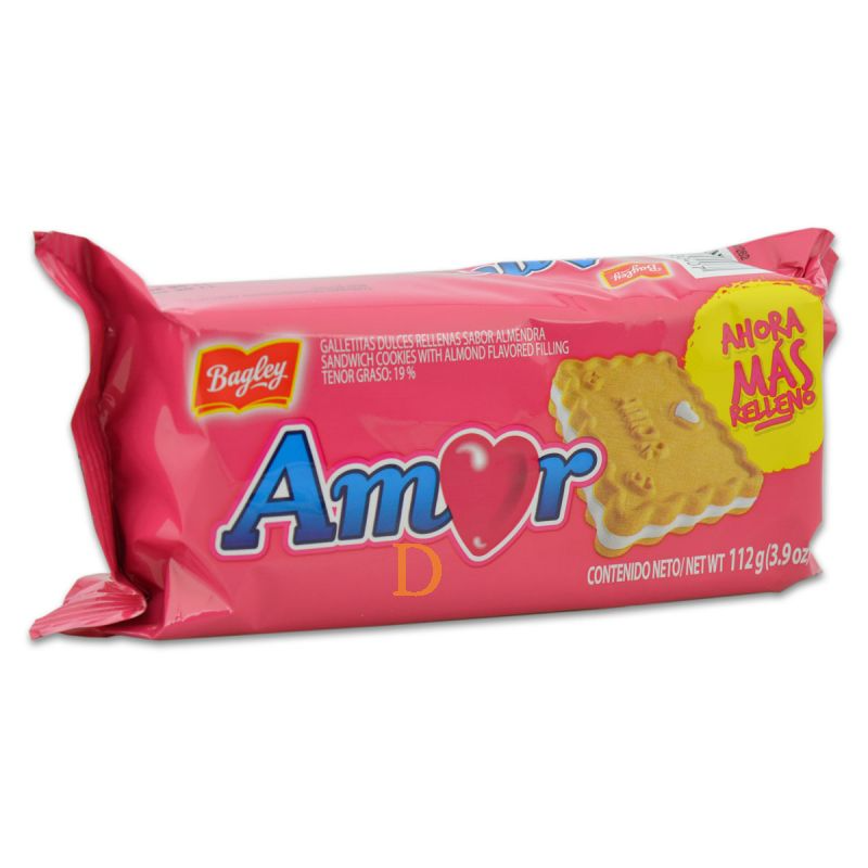 Galletitas Amor de Bagley 108g