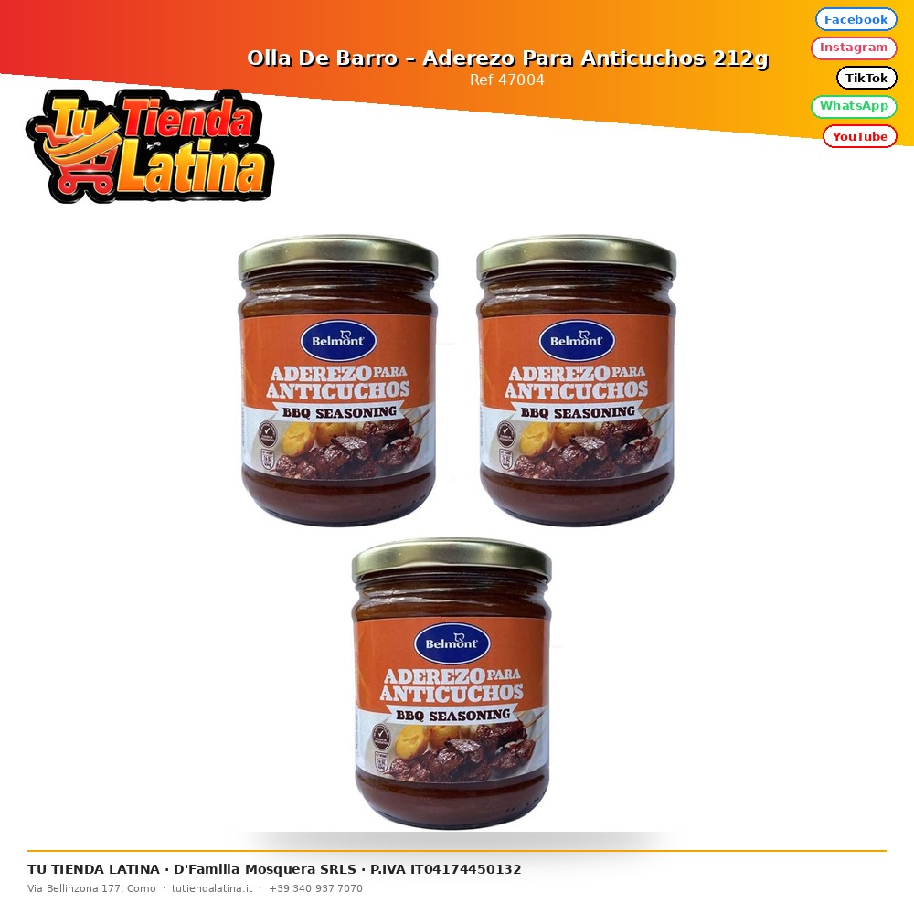 Clay Pot – Condimento per Anticuchos 212g