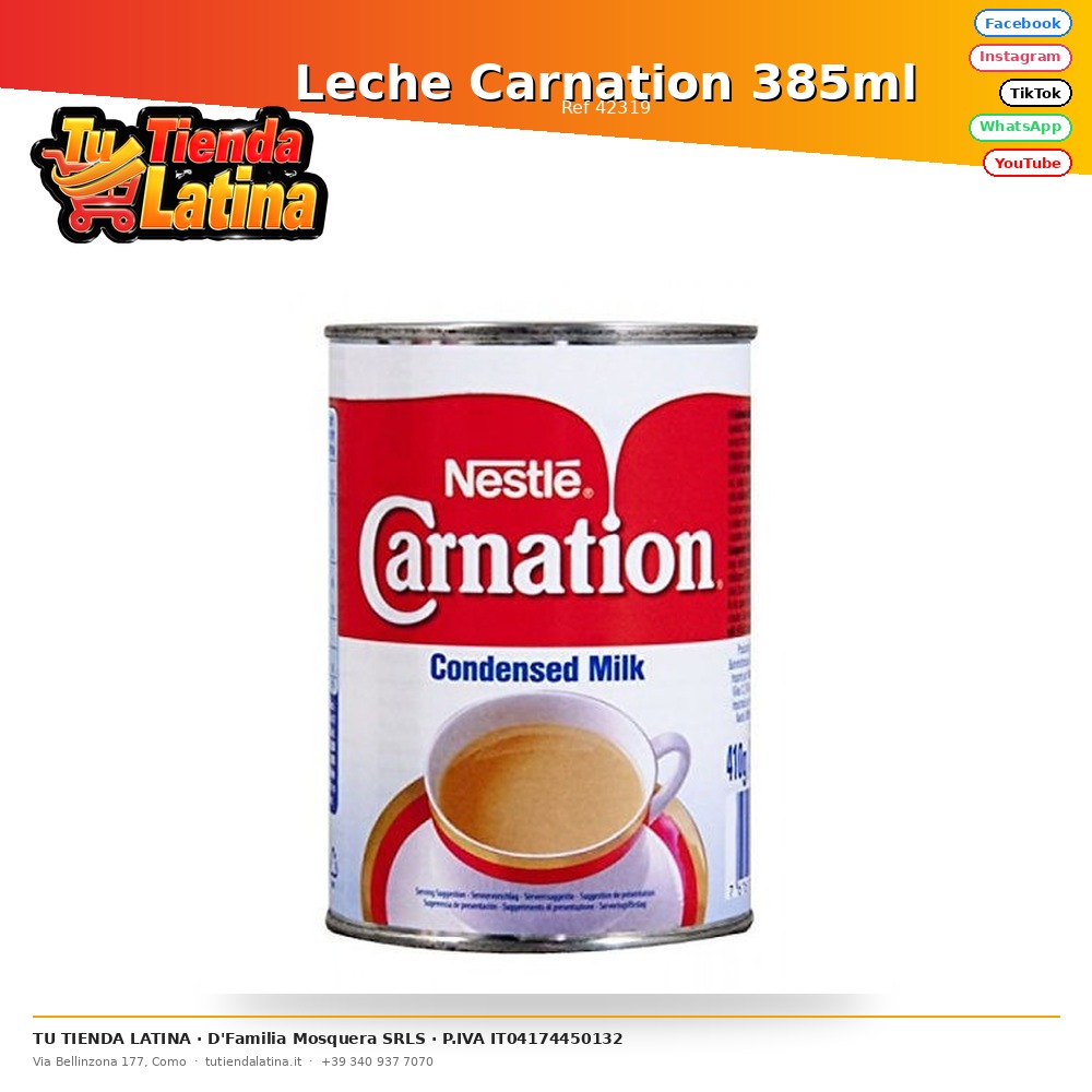 Leche Carnation 385ml