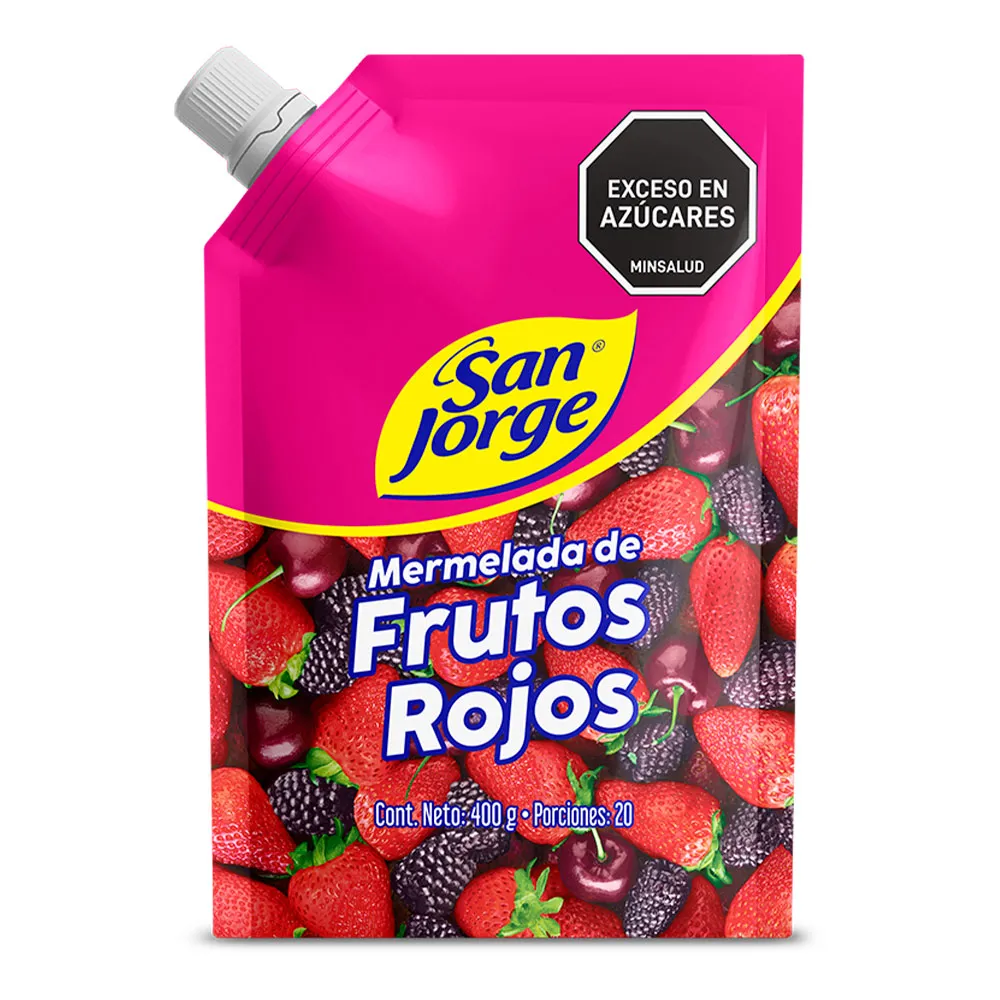 Mermelada De Frutos Rojos San Jorge 200G