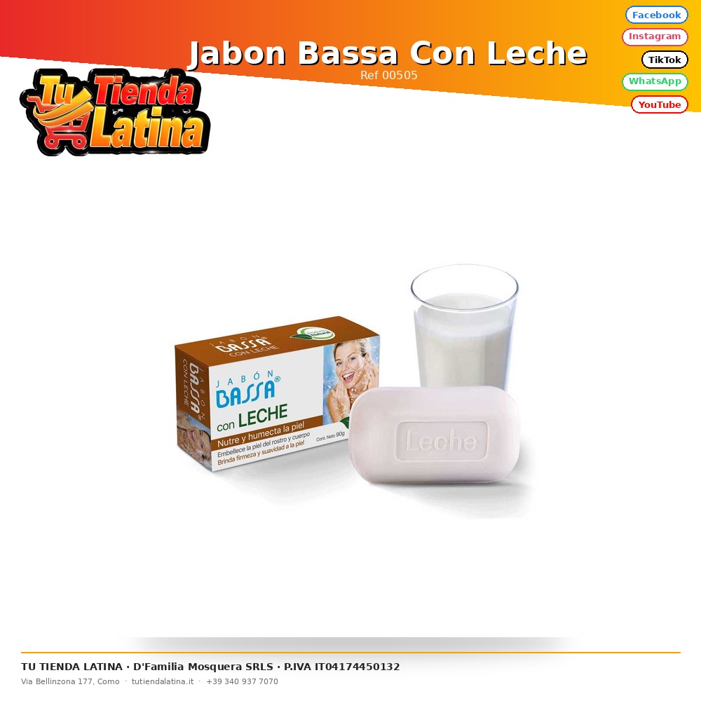 Bassa Soap With Milk