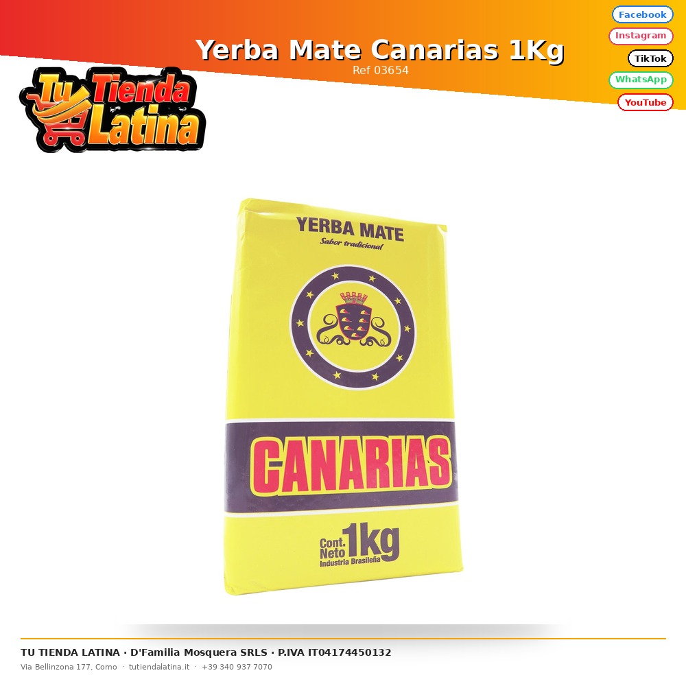 Canary Islands Yerba Mate 1Kg