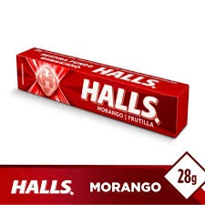 Halls Caramelos Refrescantes Sabor Fresa – 28 g 