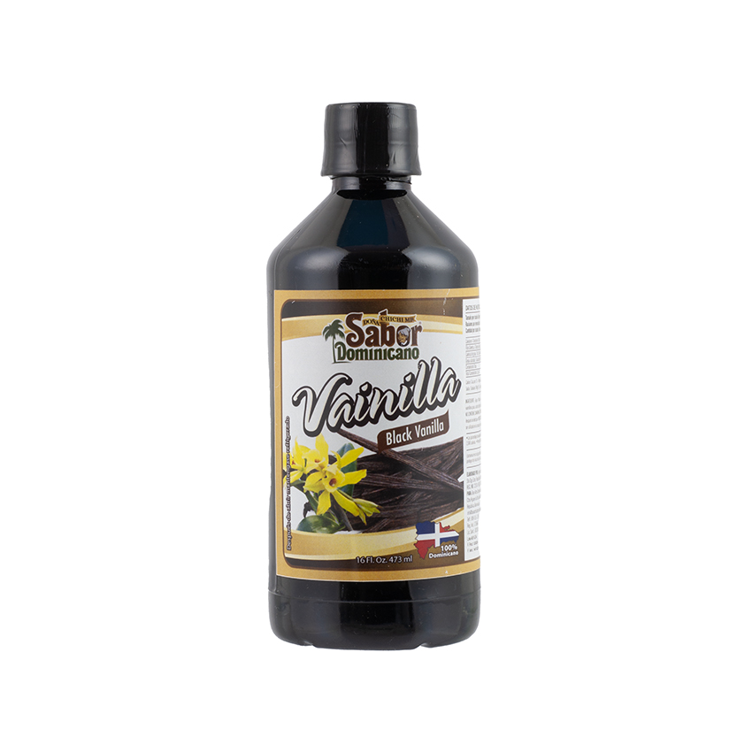 Vainilla Negra  Sabor Dominicano 473Ml