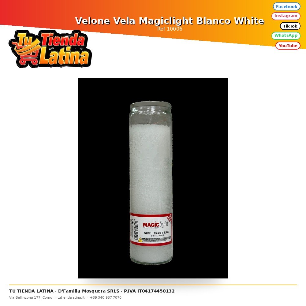 Velone Vela Magiclight Blanco White