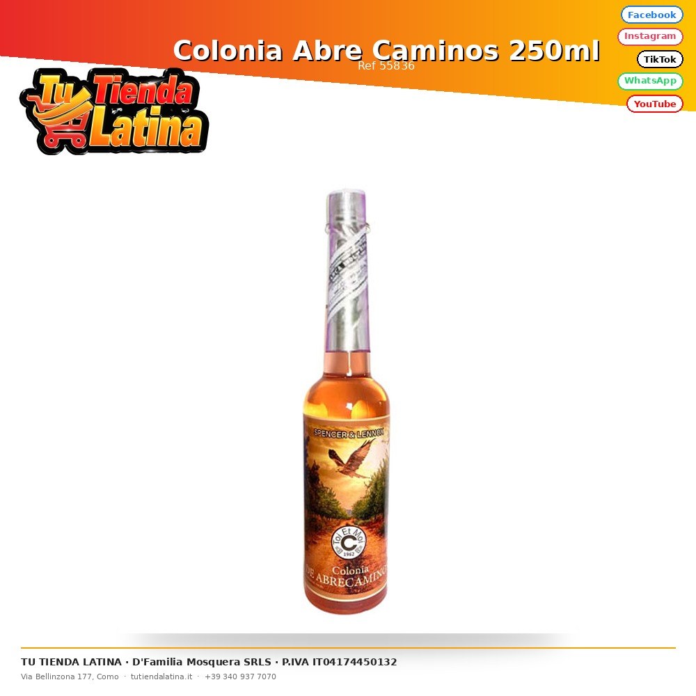 Colonia Abre Caminos 250ml