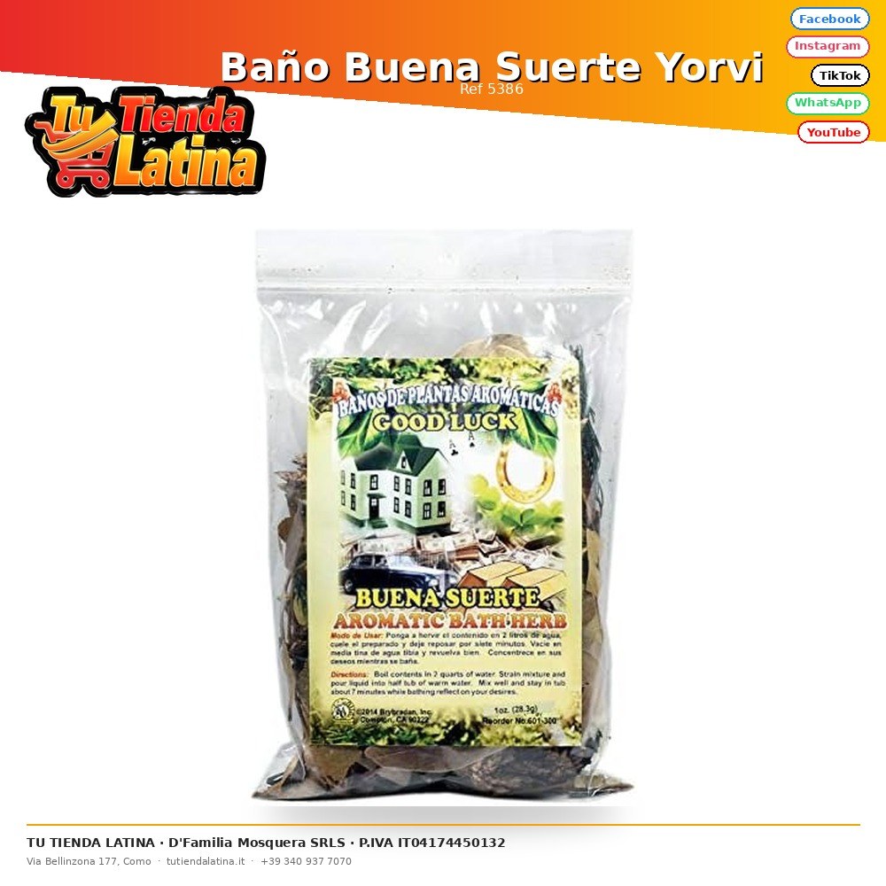 Baño Buena Suerte Yorvi