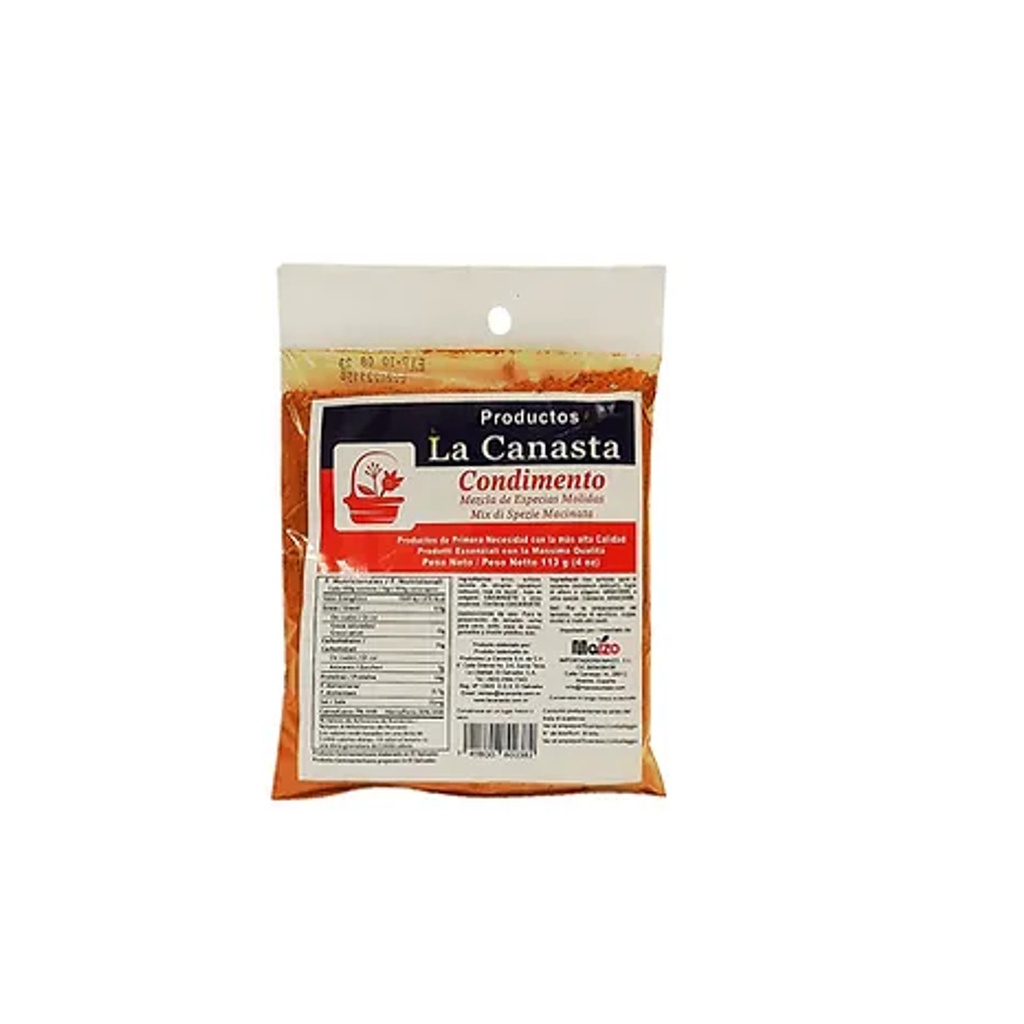 Mezcla De Especias Molidas  La Canasta