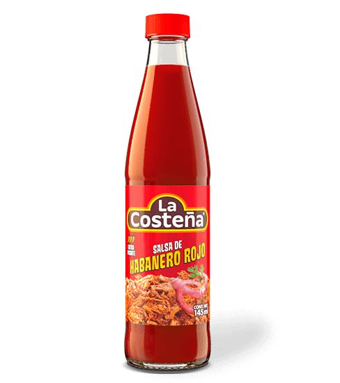 Salsa De Habanero Rojo La Costeña