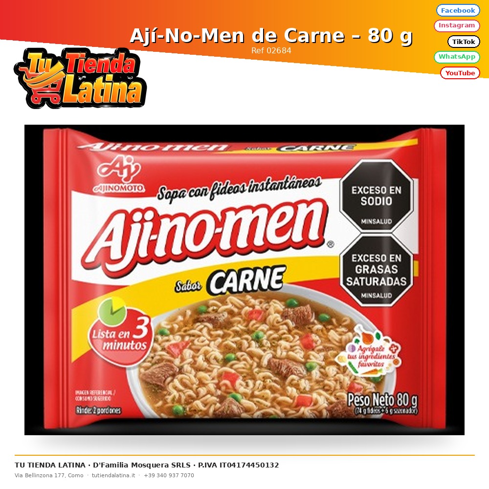 Chili-No-Men Meat – 80 g