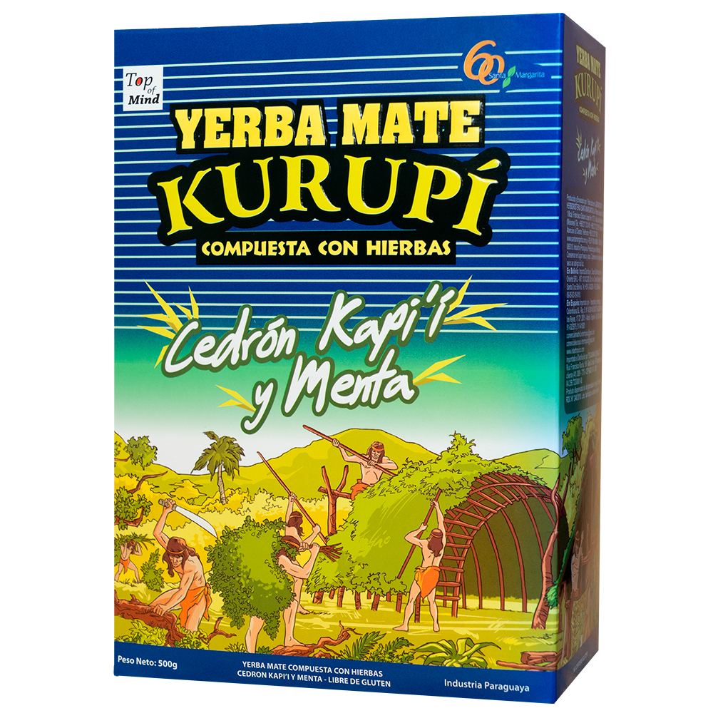 Yerba Mate Kurupi Cedron 500G