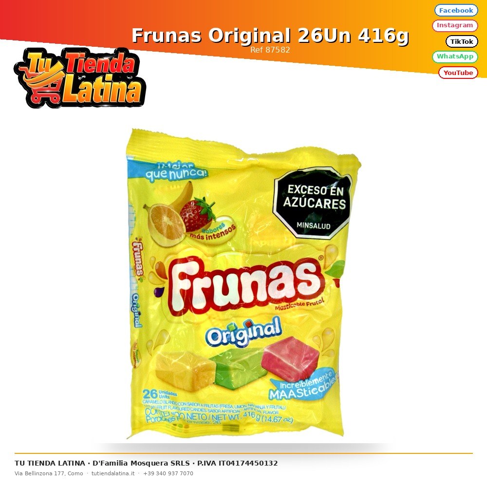 Frunas Original 26 pz 416g