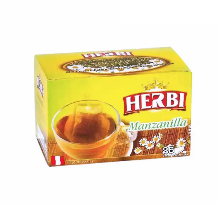Herbi Manzanilla 25 Sobres