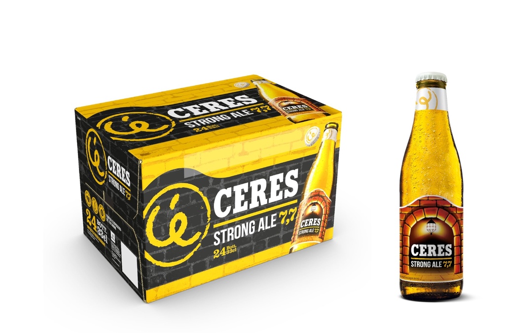 ​Ceres Strong Ale 33 cl – Cerveza Fuerte Danesa 7,7% Vol.