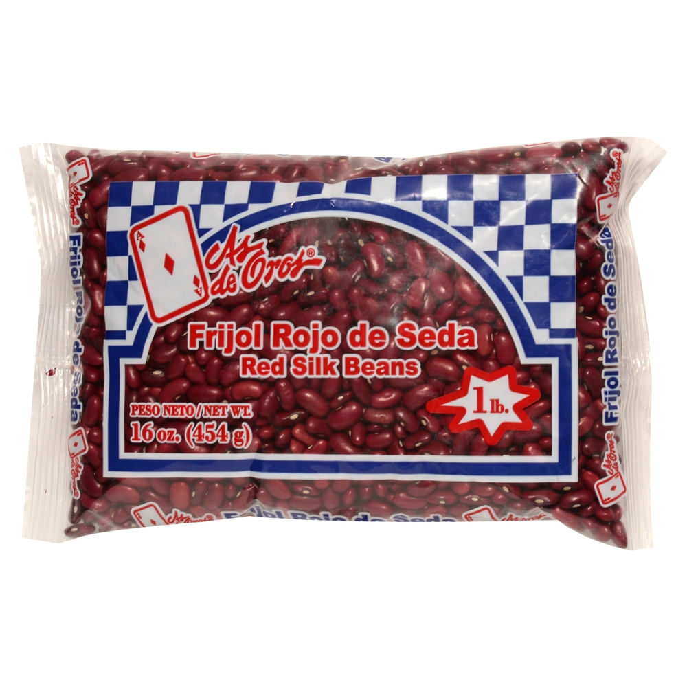 Frijol Rojo De Seda As De Oro 2Lb