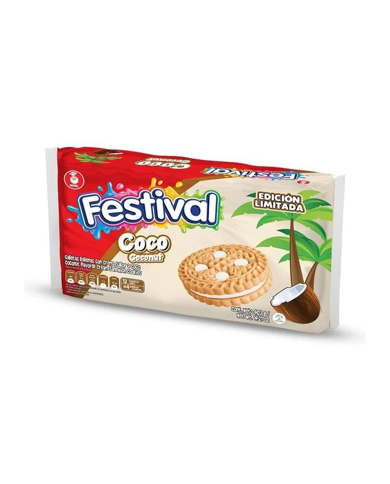 Galletas Festival Coco 403G 