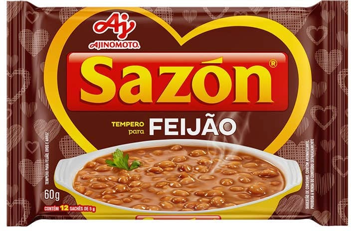 Tempero SAZÓN® para Feijão - 60g