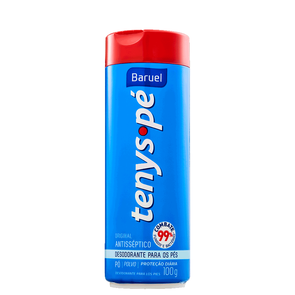Talco Desodorante Para Pies Tenys Pé Baruel Original - 100G