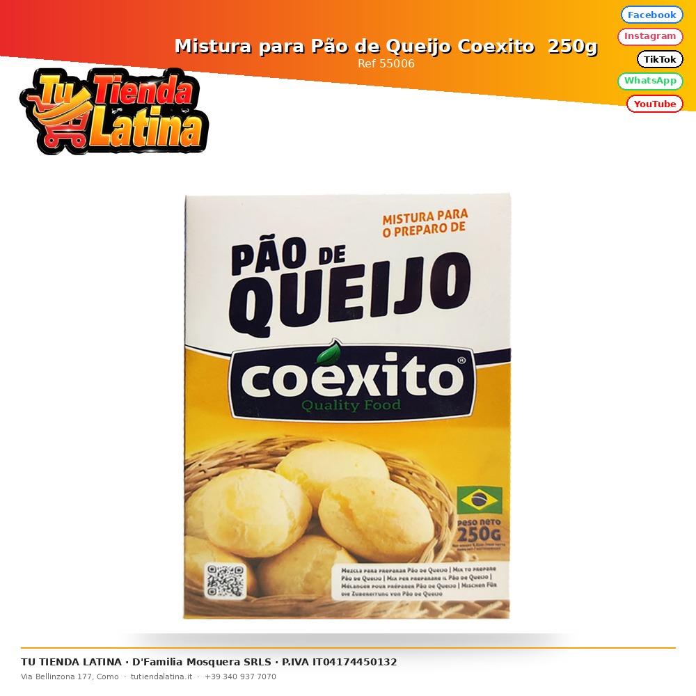 Mistura para Pão de Queijo Coexito  250g